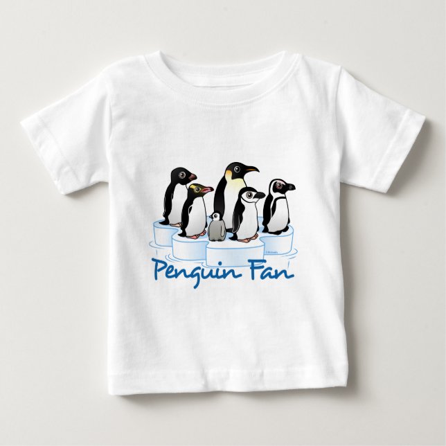 Penguin Fan Baby T-shirt (Vorderseite)