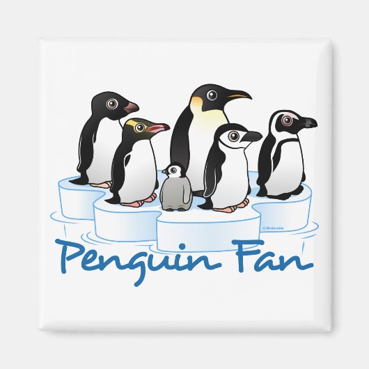 Penguin Fan Magnet (Vorne)