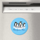 Penguin Fan Magnet (In Situ (Geschirrspüler))