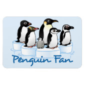 Penguin Fan Magnet (Horizontal)