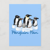 Penguin Fan Postkarte (Vorderseite)