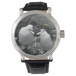 Penguin-Farbenexplosion Armbanduhr