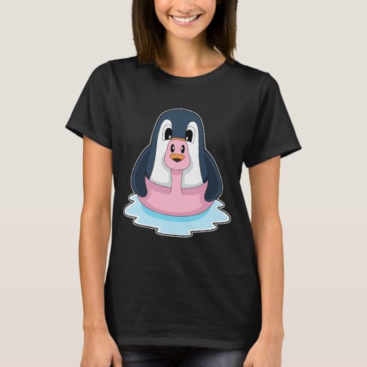 Penguin Flamingo T-Shirt (Vorderseite)