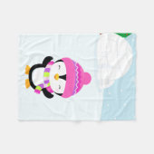 Penguin Fleecedecke (Vorderseite (Horizontal))