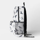 Penguin Flight Squad | Ocean Art Design Bedruckter Rucksack (Rechts)