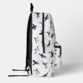 Penguin Flight Squad | Ocean Art Design Bedruckter Rucksack (Links)