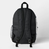 Penguin Flight Squad | Ocean Art Design Bedruckter Rucksack (Rückseite)