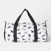 Penguin Flight Squad | Ocean Art Design Duffle Bag (Vorderseite)