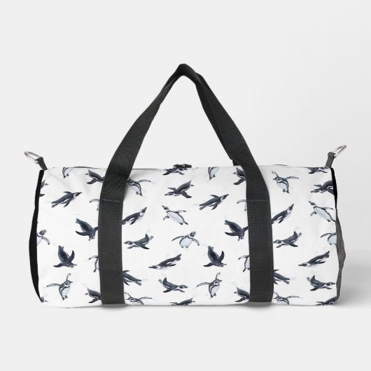 Penguin Flight Squad | Ocean Art Design Duffle Bag (Vorderseite)