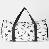 Penguin Flight Squad | Ocean Art Design Duffle Bag (Rückseite)