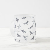 Penguin Flight Squad | Ocean Art Design Mattglastasse (Vorderseite Links)