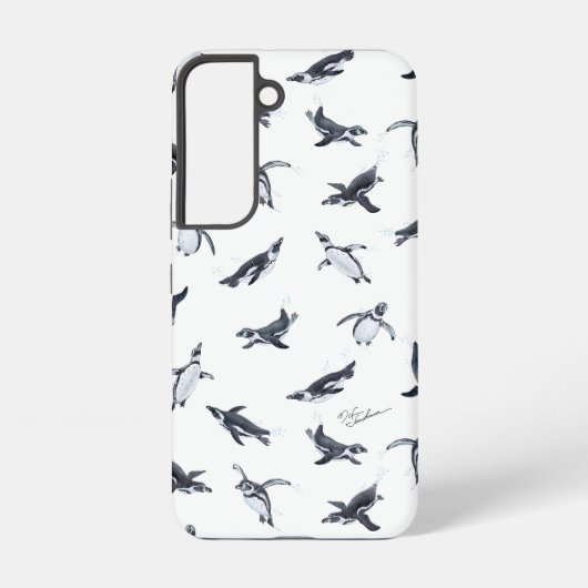 Penguin Flight Squad | Ocean Art Design Samsung Galaxy Hülle (Rückseite)