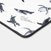 Penguin Flight Squad | Ocean Art Design Schreibtischunterlage (Ecke)