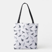 Penguin Flight Squad | Ocean Art Design Tasche (Rückseite)