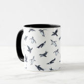 Penguin Flight Squad | Ocean Art Design Tasse (Vorderseite Links)