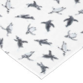 Penguin Flight Squad | Ocean Art Design Tischdecke (Schrägansicht)