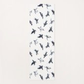Penguin Flight Squad | Ocean Art Design Yogamatte (Vorderseite)