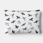 Penguin Flight Squad | Ocean Art Design Zubehörtasche (Vorderseite)