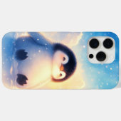 Penguin Frosty Beginnings Case-Mate iPhone Hülle (Rückseite (Horizontal))