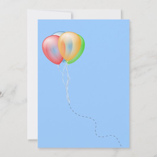 Penguin Fun Birthday Party Einladung (Rückseite)