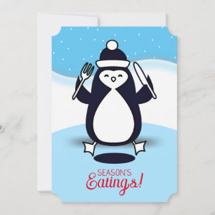 Penguin Gabel angeln Weihnachten aus der Küche