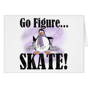 Penguin gehen Zahl Skate