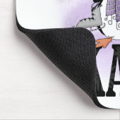 Penguin gehen Zahl Skate Mousepad (Ecke)