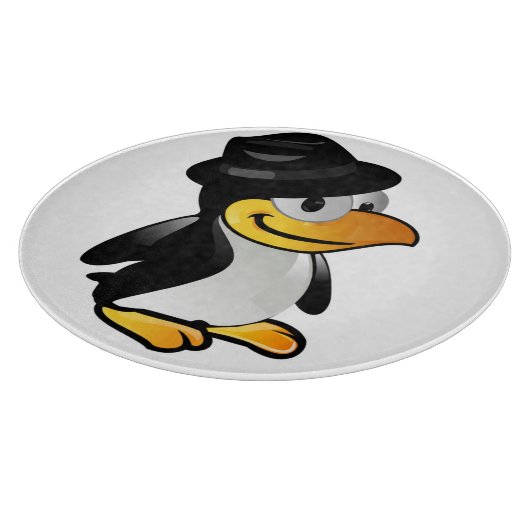 PENGUIN GESCHRÄNKT SCHNEIDEBRETT (Ecke)