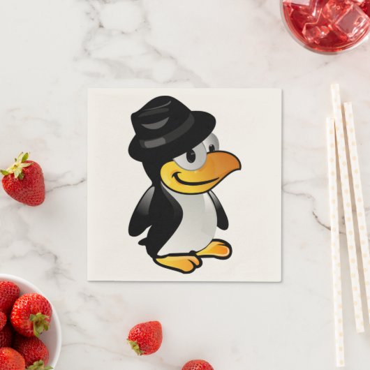 PENGUIN GESCHRÄNKT SERVIETTE (Beispiel)