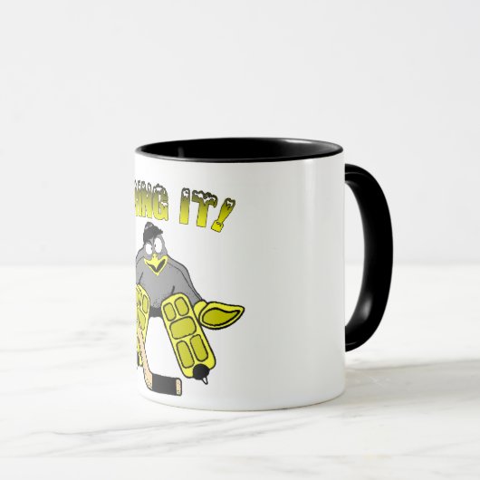 Penguin Goalie Tasse (VorderseiteRechts)