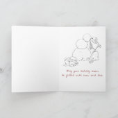 Penguin Greeting Card Feiertagskarte (Innenseite)