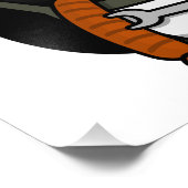 Penguin Grill Fotodruck (Ecke)