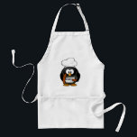 Penguin Grill Schürze<br><div class="desc">Der sonnige Pinguin am Grill. Bitte besuchen Sie meinen Shop für weitere Produkte mit hochwertigen Cartoon Pinguin Designs!</div>