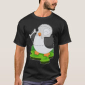 Penguin Halloween Mask T-Shirt (Vorderseite)
