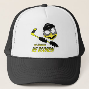 Penguin Hockey Hat Truckerkappe