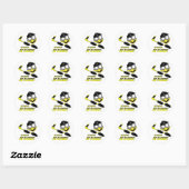 Penguin Hockey Sticker (Blatt)