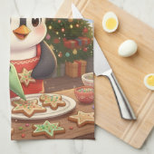 Penguin Holiday Backen Küchentuch (Viertel Falte)