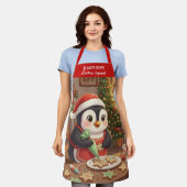 Penguin Holiday Backen Schürze (Getragen)