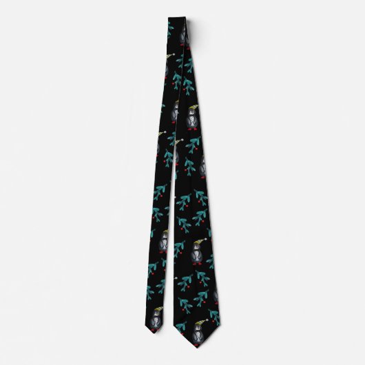 Penguin Holidays Mood Neck Tie Krawatte (Rückseite)