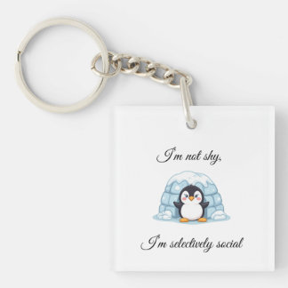 Penguin & Igloo Keychain Schlüsselanhänger