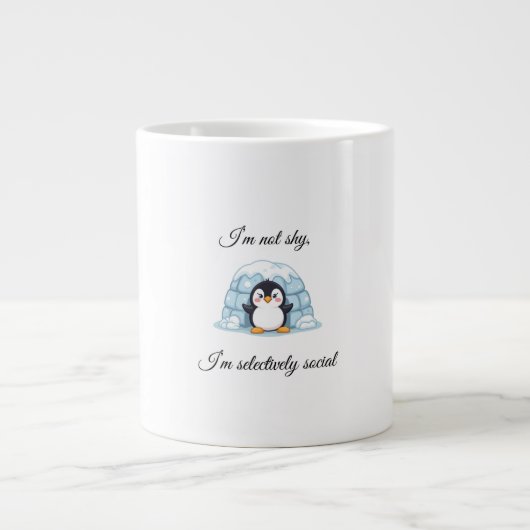 Penguin & Igloo Mug Jumbo-Tasse (Vorderseite)