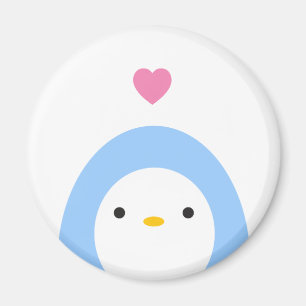 Penguin im Liebe-Kühlschrankmagnet Magnet