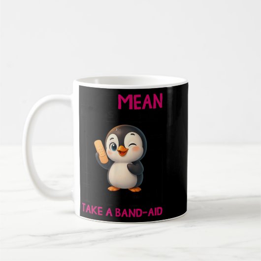 Penguin I'm Not Mean I'm Just Honest The Truth Hur Kaffeetasse (Links)