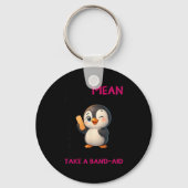 Penguin I'm Not Mean I'm Just Honest The Truth Hur Schlüsselanhänger (Vorderseite)
