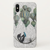 Penguin in Hammock Balloon Case-Mate iPhone Hülle (Rückseite)