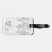 Penguin in Hammock Balloon Gepäckanhänger (Rückseite horizontal)