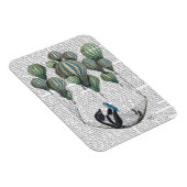 Penguin in Hammock Balloon Magnet (Rechte Seite)