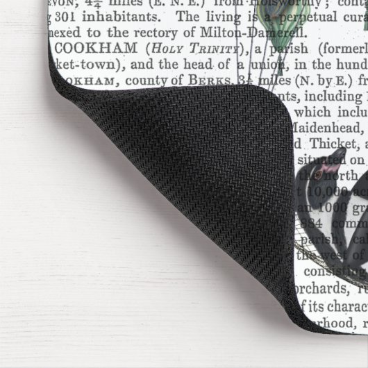 Penguin in Hammock Balloon Mousepad (Ecke)