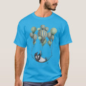 Penguin in Hammock Balloon T-Shirt (Vorderseite)