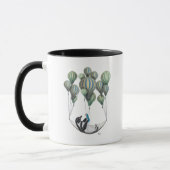 Penguin in Hammock Balloon Tasse (Links)